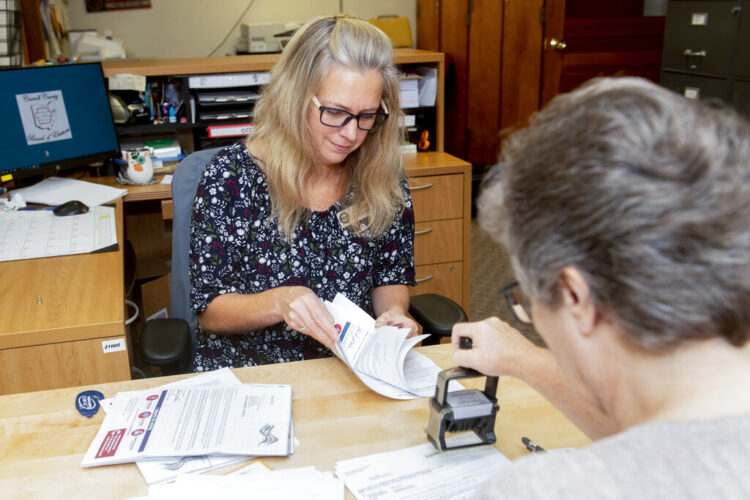 Falsehoods, harassment stress local election offices in US